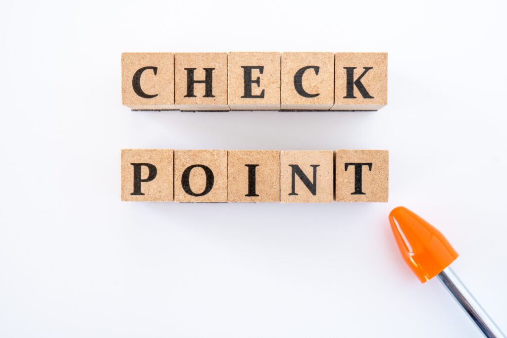 チェックポイント